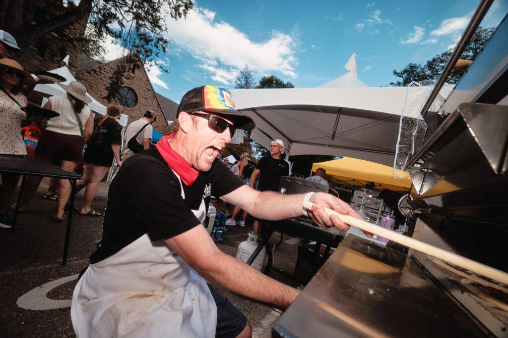 Jens Davis of Rosalee's Pizzeria.