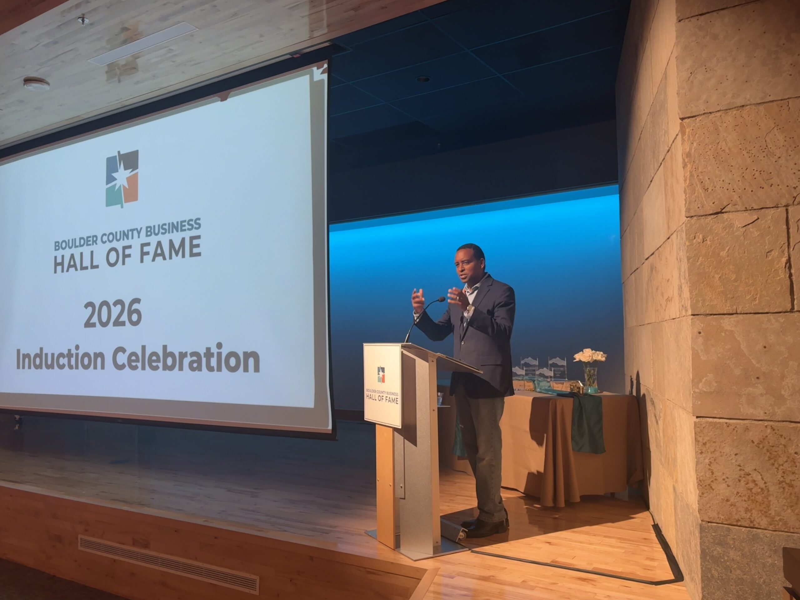 Neguse welcomes Boulder County biz legends to Hall of Fame