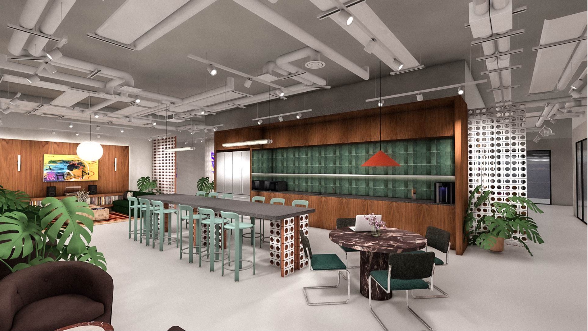 A rendering of FlexEtc's planned Broomfield facility.